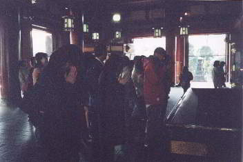 Offering box at Japanese Temple